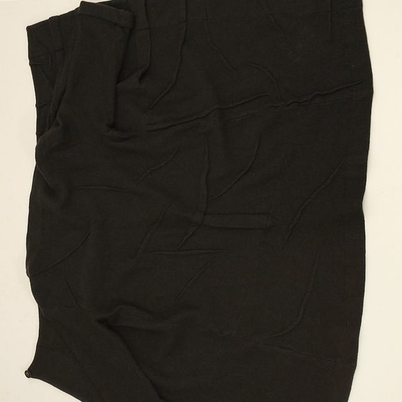 Avant Garde Moyuru Wool Coat Japanese Asymmetrical Art to Wear in Black  Damaged - Picture 11 of 16